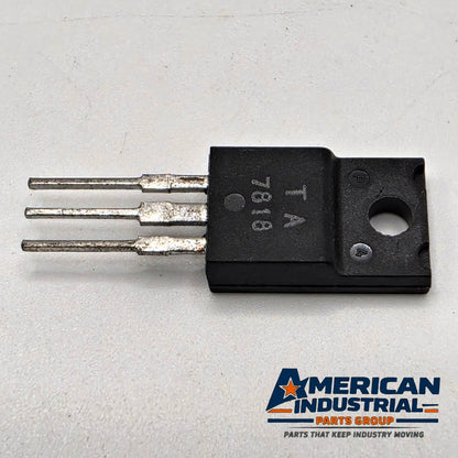 Lot of 10 Toshiba TA7818 18V 1A positive voltage regulators isolated TO-220 for power supply repair from American Industrial Parts Group