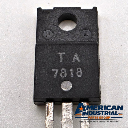 Lot of 10 Toshiba TA7818 18V 1A positive voltage regulators isolated TO-220 for power supply repair from American Industrial Parts Group