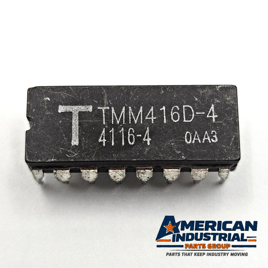 Toshiba TMM416D-4 4116 16K DRAM 250ns ceramic DIP-16 vintage new old stock for arcade and vintage computer repair