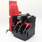 Unbranded 3 pole disconnect switch assembly for industrial electrical systems. American Industrial Parts Group.