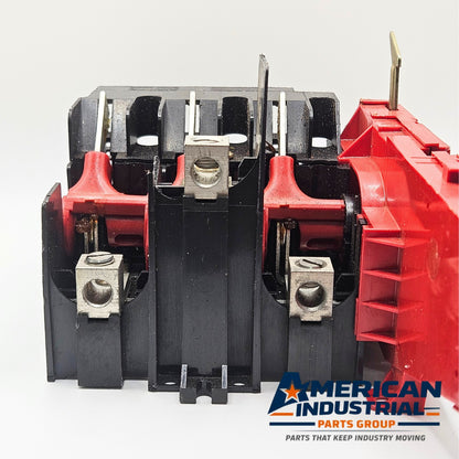 Unbranded load break disconnect assembly for industrial spare parts. American Industrial Parts Group.