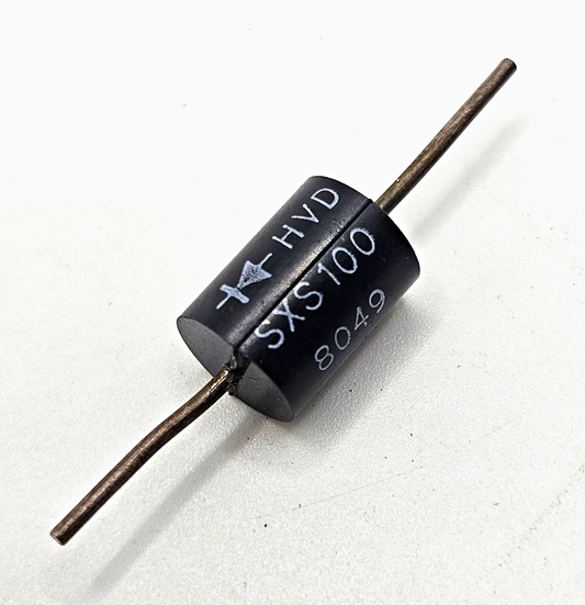 Unitrode SXS100 10kV standard recovery high voltage rectifier diode axial lead for legacy high voltage power supplies