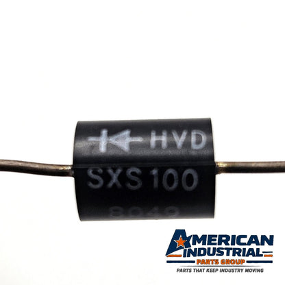 Unitrode SXS100 10kV standard recovery high voltage rectifier diode axial lead for legacy high voltage power supplies