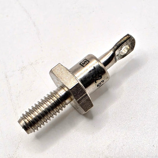 Lot of 10 vintage stud mount rectifier diodes 337512 hex base threaded stud eyelet for power supply repair from American Industrial Parts Group