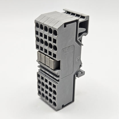 WAGO 280-681 double level terminal block for industrial control panels. American Industrial Parts Group.