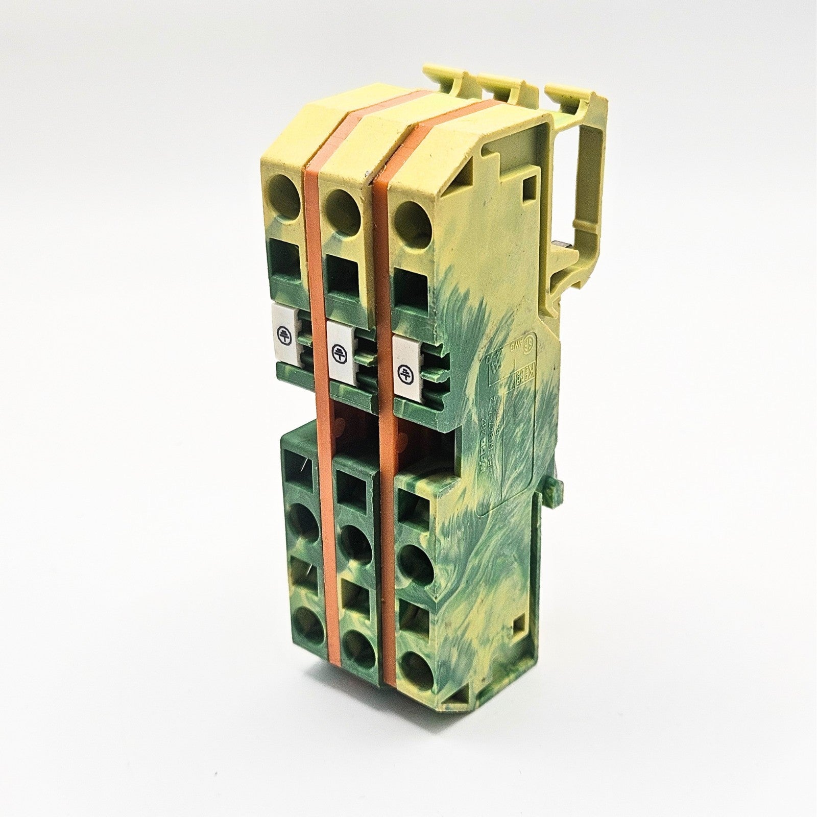WAGO 282 DIN rail terminal block for industrial electrical control panels. American Industrial Parts Group.