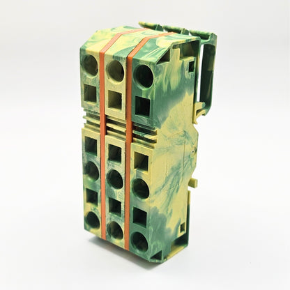 WAGO 283 ground terminal block for industrial automation and MRO applications. American Industrial Parts Group.