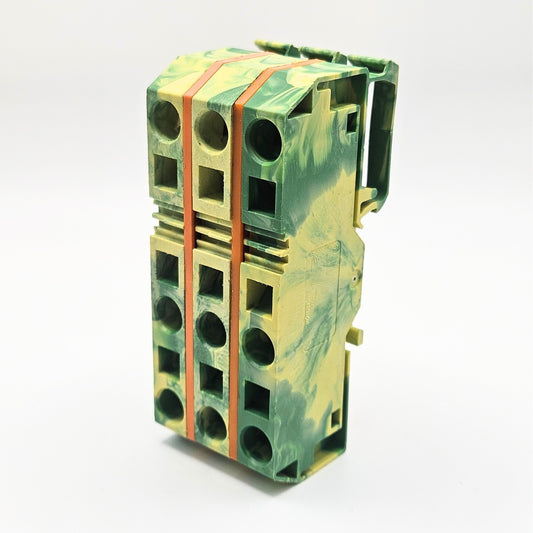 WAGO 283 ground terminal block for industrial automation and MRO applications. American Industrial Parts Group.