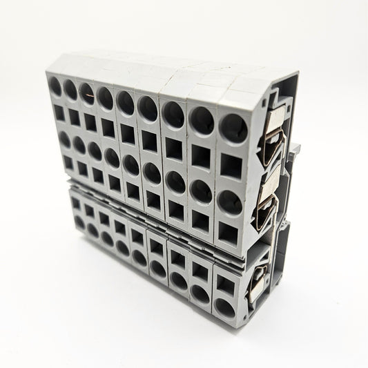 WAGO 283 terminal block for industrial automation and MRO DIN rail wiring applications. American Industrial Parts Group.