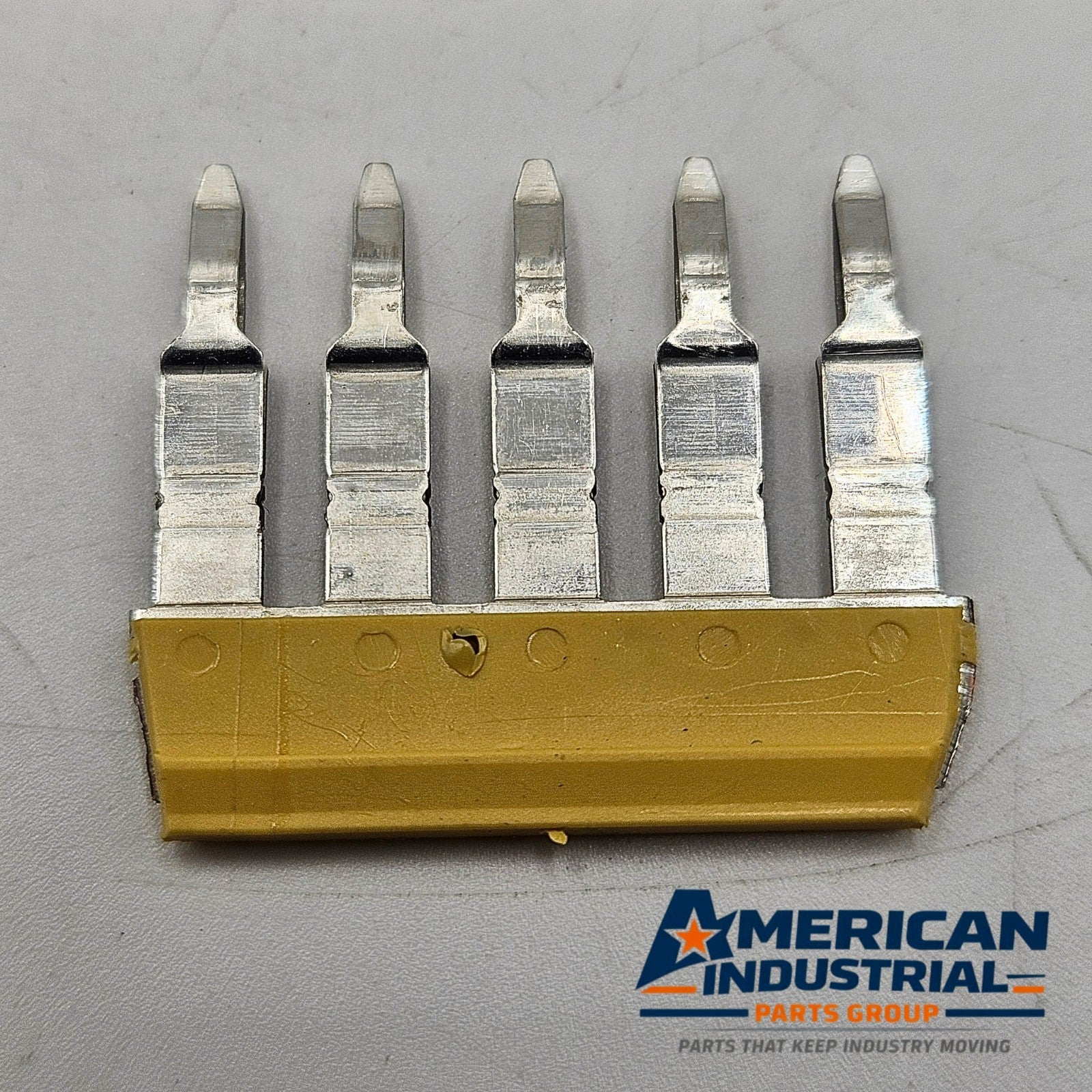 Weidmuller WDU 4 cross-connector bus bar jumper lot of 7 for DIN rail terminal blocks