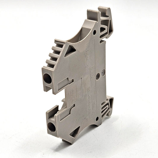 Weidmuller WDU 4 4mm² screw-clamp feed-through DIN rail terminal block for industrial control panels
