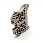 Weidmuller WEW 35/2 terminal connector dark beige for TS 35 DIN rail in industrial control panels
