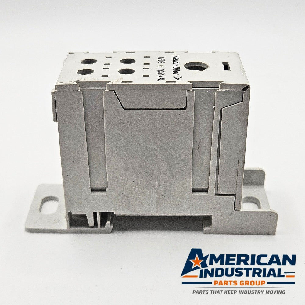 Weidmuller WPDB 70/35 1-4 AL power distribution block 600V 175A 1-in 4-out DIN rail for industrial power distribution