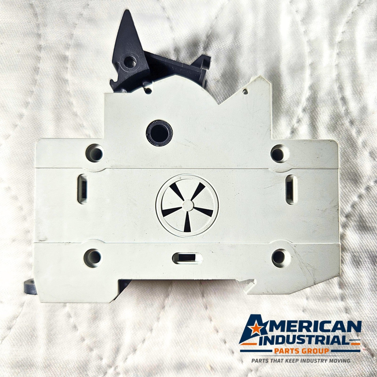 Wöhner 31112 AES 2x38 fuse holder for industrial automation and MRO applications. American Industrial Parts Group.